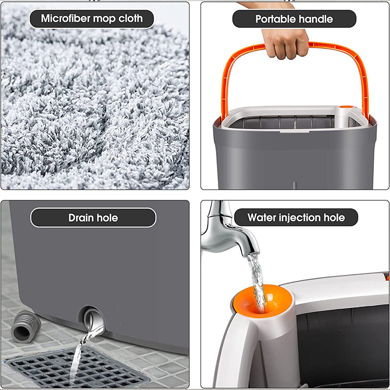 Rotatin RSPM-N-HAE-ALI-CPg Spin Mop - F04